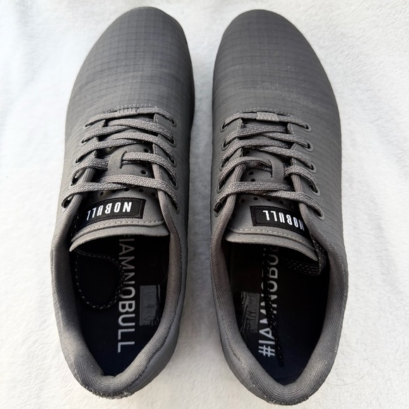 Nobull Outwork Reflective Trainer Gray Size 12 Unisex EUC Monochromatic